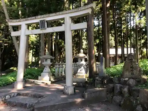 山宮浅間神社の鳥居