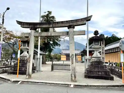 大西神社の鳥居