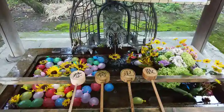 若宮神明社の手水舎