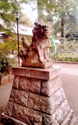 廣幡八幡宮の狛犬