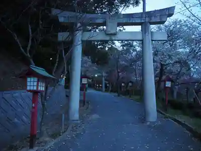宮地嶽神社の鳥居