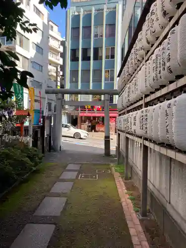 朝日神社の鳥居