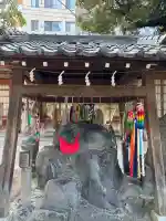 牛嶋神社の像