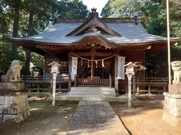 鴨鳥五所神社の本殿・本堂