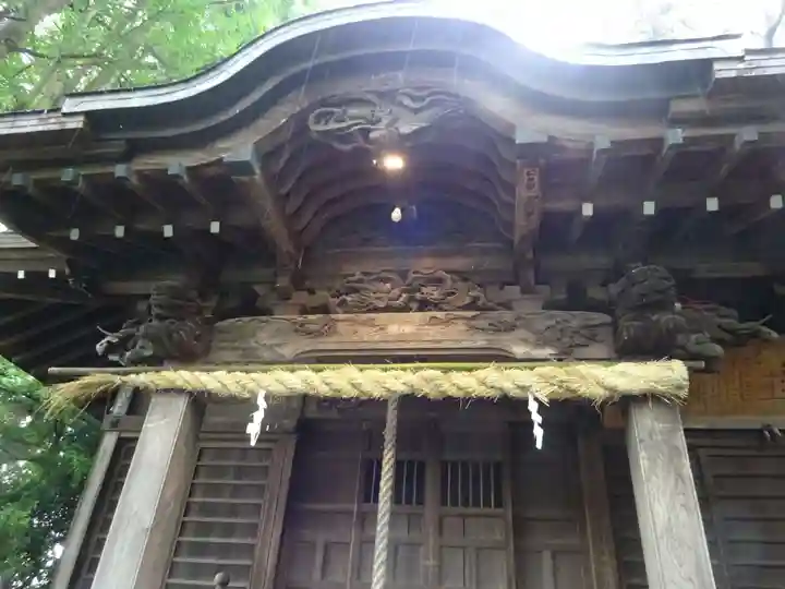 本郷神社の本殿・本堂