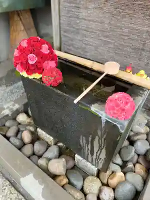 上尾御嶽神社の手水舎