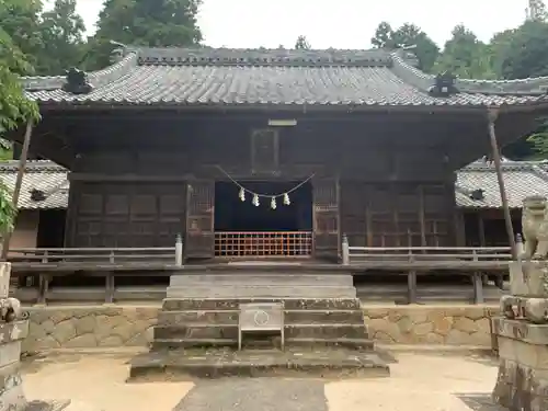 竹谷神社の本殿・本堂
