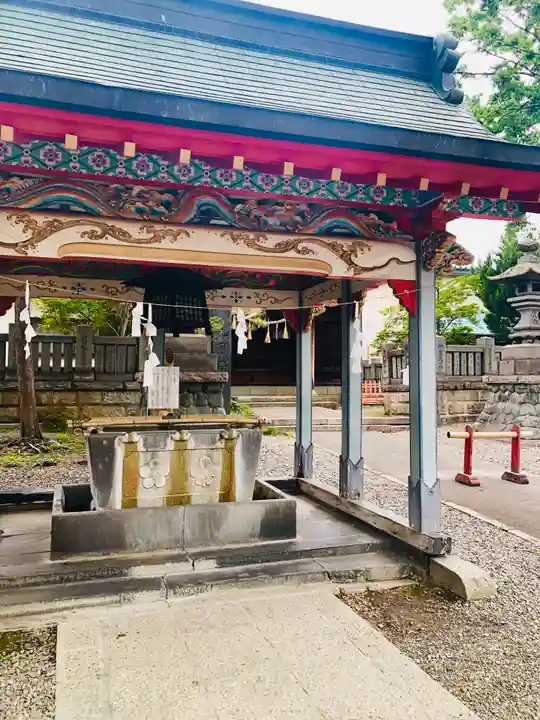 深志神社の手水舎