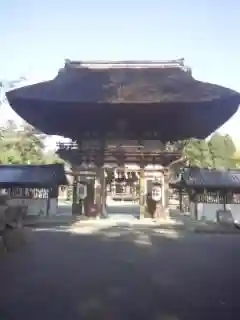 沙沙貴神社の山門・神門