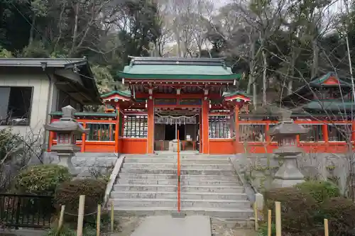 諏訪神社の山門