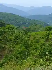 湯殿山神社（出羽三山神社）の景色