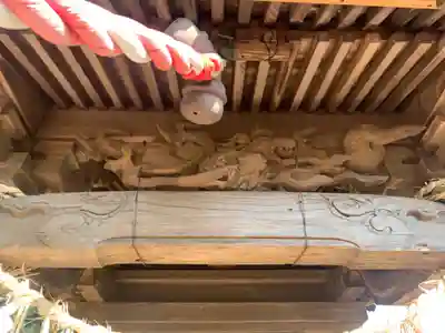 北六所神社の芸術