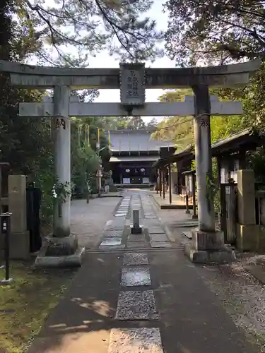 忍　諏訪神社・東照宮　の鳥居