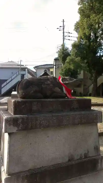 北野天満宮の狛犬
