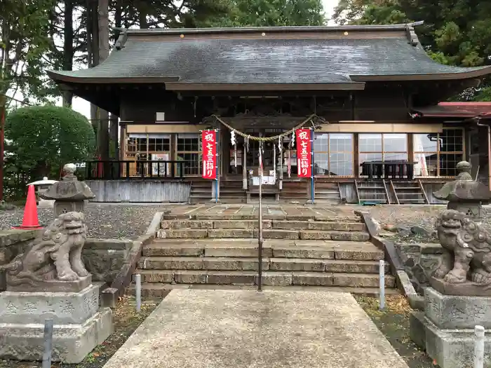 法霊山龗神社の本殿