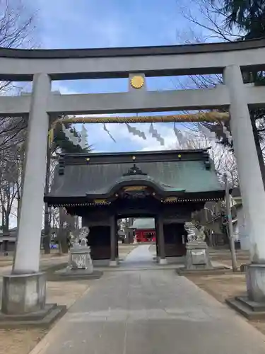 小野神社の鳥居
