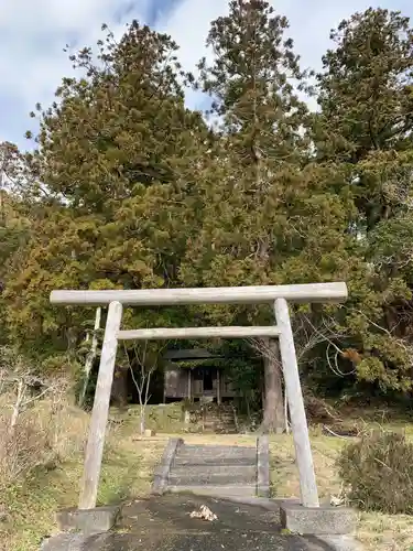 熊野神社の鳥居