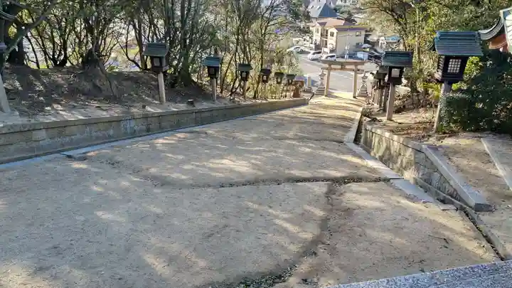 鴻八幡宮の自然