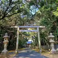 鎌田神明宮の鳥居