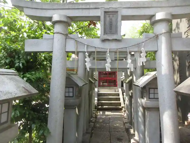 堀切天祖神社の鳥居