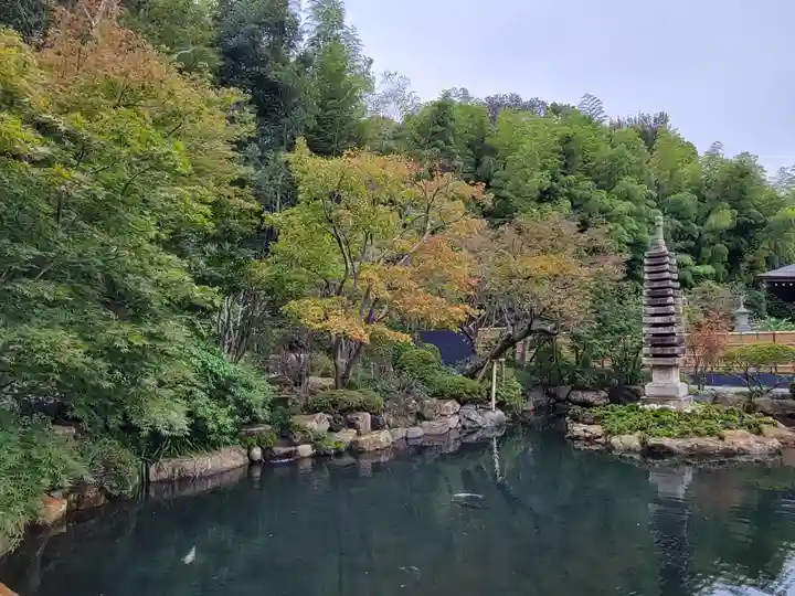 貫井神社の庭園