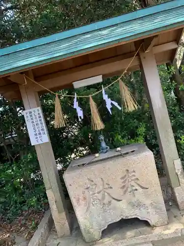 豊功神社の手水舎