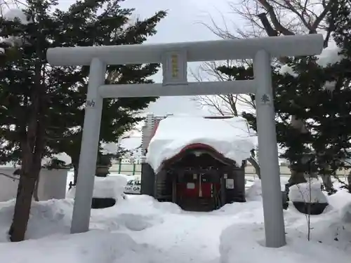 難得龍神社の鳥居