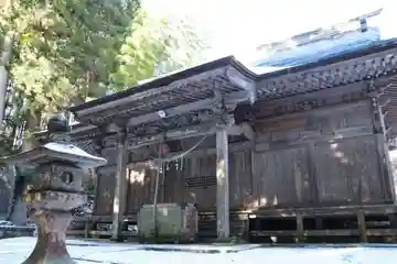 中津川神社の本殿・本堂