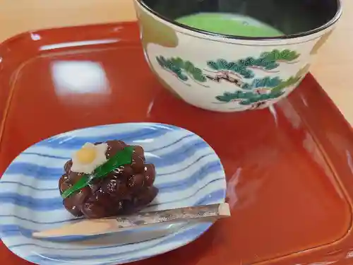 生國魂神社の食事