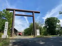 剣淵神社の鳥居