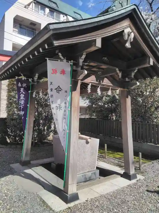 羽衣町厳島神社(関内厳島神社・横浜弁天)の手水舎