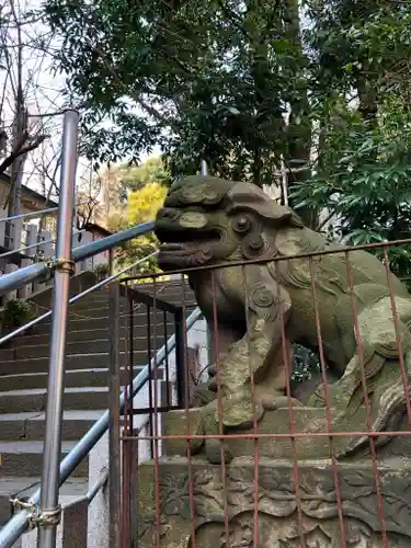 御田八幡神社の狛犬