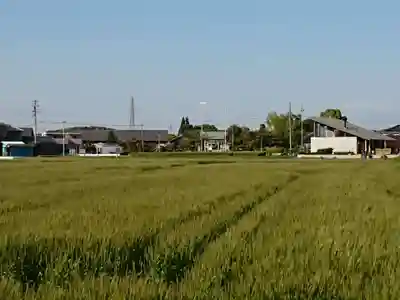 江原神明社の周辺