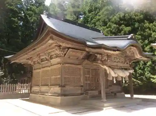 金屋子神社の本殿