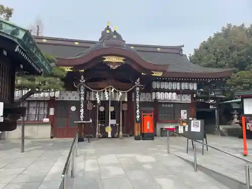 阿部野神社の本殿・本堂