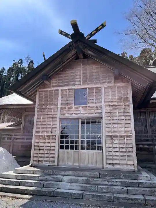 山上大神宮の本殿・本堂