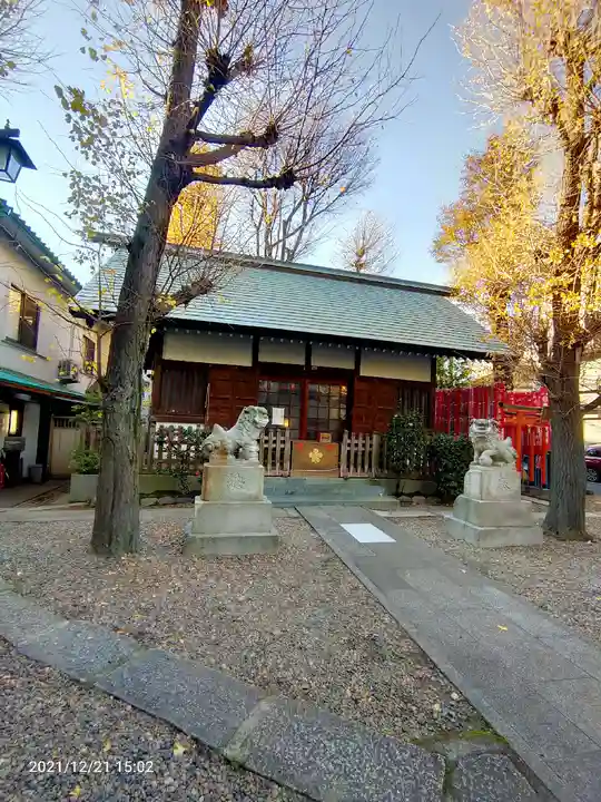 諏訪神社の本殿・本堂