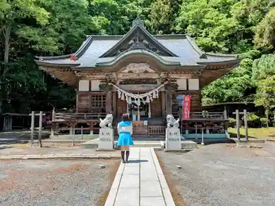 小田八幡宮の本殿・本堂