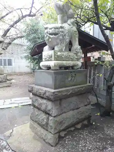 元三島神社の狛犬