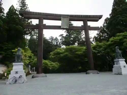 秋葉山本宮 秋葉神社 上社の鳥居