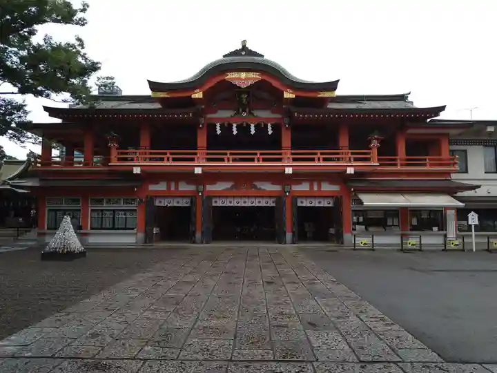 千葉神社の本殿・本堂