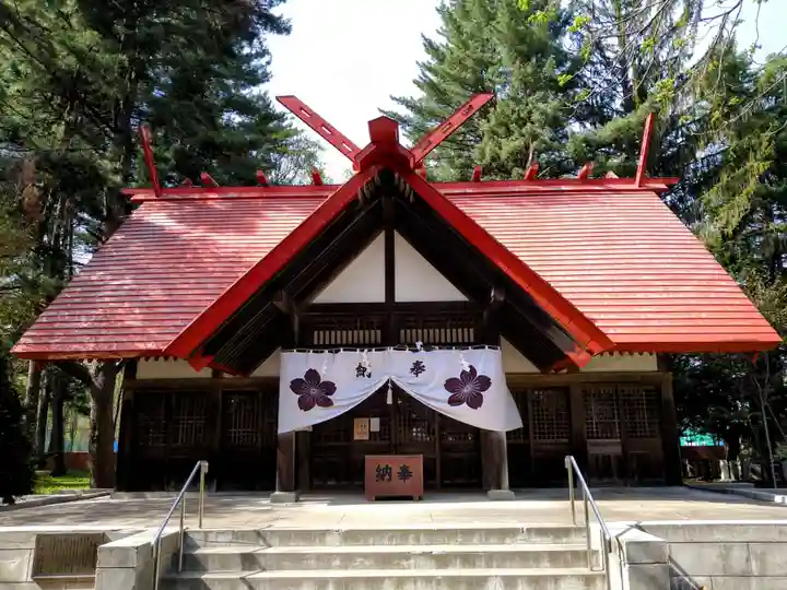 十勝護国神社の本殿・本堂