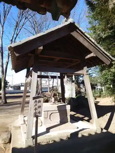 富士浅間神社の手水