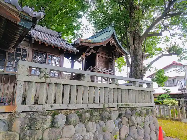 八幡社(千秋町佐野)の本殿・本堂