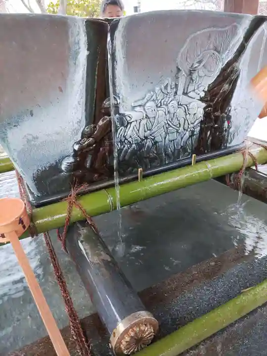 櫛田神社の手水舎