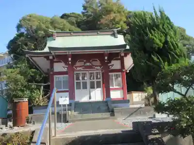 長沼八幡社の本殿・本堂