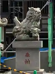 神鳥前川神社の狛犬