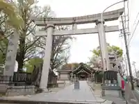 寺津八幡社(寺津町)の鳥居