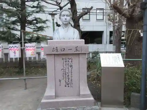 千束稲荷神社の像