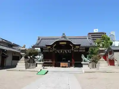 野田恵美須神社の本殿・本堂